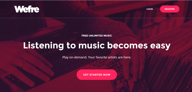 Illustration for article titled Wefre Lets You Stream Free Music Online With No Ads